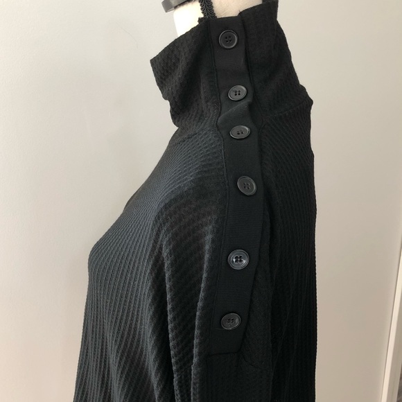 NWT! Articles of Society black ribbed blouse Size S - Picture 3 of 6